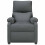 VidaXL vidaXL Recliner Chair Dark Grey Fabric 3