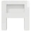 VidaXL vidaXL Headboard Cabinet with Storage High Gloss White Engineered Wood 5