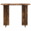 VidaXL vidaXL Console Table Smoked Oak 100 x 39.5 x 75 cm Engineered Wood 5