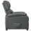 VidaXL vidaXL Recliner Chair Dark Grey Fabric 4