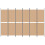 VidaXL vidaXL 6-Panel Room Divider Beige 300 x 200 cm Fabric 3