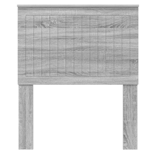 VidaXL vidaXL Headboard with Headboard Grey Sonoma 80 cm Engineered wood 2