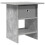 VidaXL vidaXL Bedside Table Concrete Grey 41 x 40 x 45 cm Engineered Wood 3