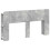 VidaXL vidaXL Headboard Cabinet with Storage Concrete Grey Engineered Wood 2