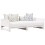VidaXL vidaXL Pull-out Day Bed White 180 x 200 cm Solid Pine Wood 4