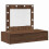 VidaXL vidaXL Dressing Table Brown 83 x 40 x 70 cm Engineered Wood 2
