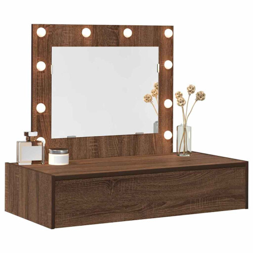 VidaXL vidaXL Dressing Table Brown 83 x 40 x 70 cm Engineered Wood 2