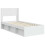 VidaXL vidaXL Bed Frame with Storage and Headboard White 75 x 190 cm 5