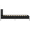 VidaXL vidaXL Bed Frame with Headboard Black Oak 80 x 200 cm Engineered Wood 5