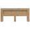 VidaXL vidaXL Headboard Cabinet with Storage Artisan Oak Engineered Wood 2