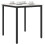VidaXL vidaXL Dining Table White 70 x 70 x 75 cm Solid Pine Wood 3