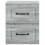 VidaXL vidaXL Wall-Mounted Bedside Cabinet 2 pcs Grey Sonoma Engineered Wood 5