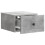 VidaXL vidaXL Wall-Mounted Bedside Cabinet with Drawer 2 pcs Concrete Grey 3