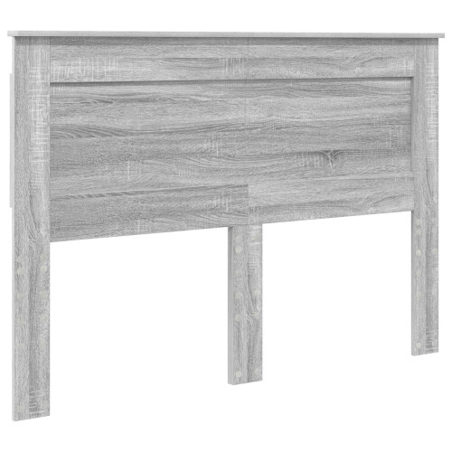 VidaXL vidaXL Headboard with Headboard Grey Sonoma 140 cm Engineered Wood 1