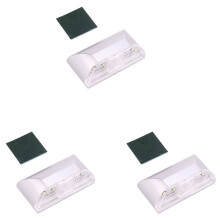 3X 4 LED Automatisch PIR Infrarot Drahtlose Tuer Schluesselloch Bewegungsmelder Licht Lampe
