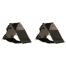 2X Koyunbaba Professionnel Guitare Ergonomique Lifter de Guitare de Repos Guitare Tabouret de Pied Sangle de Repose-Pieds Support Guitare Prise en