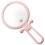 10X Handheld Magnifier, Double Sided Folding Makeup Mirror, Portable Handheld Mirror with Adjustable Handle() 1