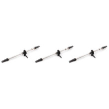 3X Metal Gear Bridge Axle for WPL B-1 B-14 B-24 C-14 RC Car Front Rear Axle Gear Steering Pull Rod Servo Pull Rod,Rear