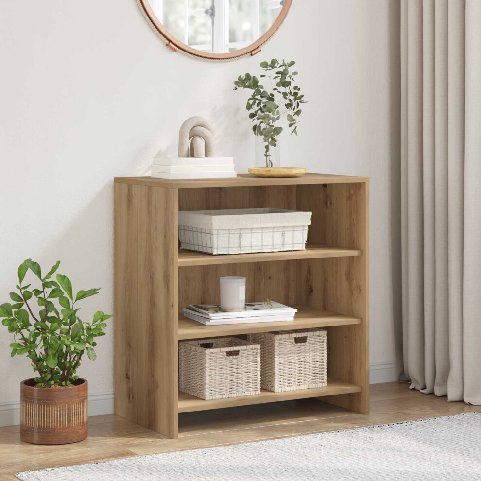 Vidaxl Sideboard Brown 70 X 41 X 75 Cm Engineered Wood