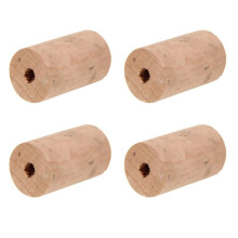 4X Flûte Bouchons Flûte Tête Joint Liège pour Accessoires de Flûte Instrument de Musique