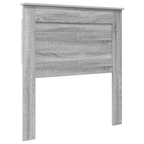 VidaXL vidaXL Headboard with Headboard Grey Sonoma 100 cm Engineered Wood 2