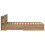 VidaXL vidaXL Bed Frame with Storage Artisan Oak 80 x 200 cm Engineered Wood 5