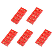 50 Pièces DCMT070204 YBC251 Lames Or Carbure Inserts CNC Coupeur de Tour pour Tour Tournant Outil Alésage Bar