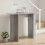 VidaXL vidaXL Console Table Grey Sonoma 100 x 30 x 75 cm Engineered Wood 5