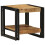 VidaXL vidaXL Coffee Table Brown 40 x 40 x 38 cm Solid Mango Wood 4