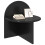 VidaXL vidaXL Bedside Table 2 pcs Black Oak 40 x 35.5 x 45.5 cm 3