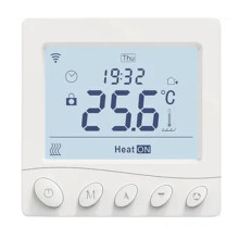 Tuya WiFi Termostato Controlador de Temperatura Ambiente Água / Piso Elétrico Aquecimento Caldeira A Gás Controle de Aplicativo (A)