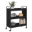 VidaXL vidaXL Küchentrolley Schwarz Eichen-Optik 70 x 30 x 82 cm 5