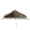 VidaXL vidaXL Backpacking Tent Brown and Grey 2-Person 3