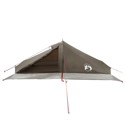 VidaXL vidaXL Backpacking Tent Brown and Grey 2-Person 2