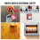 Lockout Tagout Locks Set,10 PCS Safety Lockout Padlocks,Lock Out Tag Out Safety Padlocks for Electrical Lockout Tag Out 7