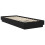 VidaXL vidaXL Floor Bed Frame Black Oak 80 x 200 cm Engineered Wood 3
