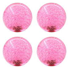 4X Joystick In Cristallo con Sfera, Maniglia Superiore, Bilanciere M6, Testa A Vite, Joystick per Giochi Arcade, Parti di Ricambio DIY Facili da