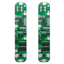 2X BMS 5S 18,5 V 12 A 18650 Li-Ion Lithium-Schutzplatine Batterieladeplatine Kurzschlussschutz
