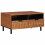 VidaXL vidaXL Coffee Table with Drawer Brown 80 x 54 x 40 cm Solid Mango Wood 1