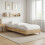 VidaXL vidaXL Bed Frame Sonoma Oak 80 x 200 cm Engineered Wood 1