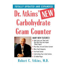 Dr. Atkins New Carbohydrate Gram Counter by Robert C. Atkins Paperback