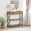 VidaXL vidaXL Console Table with Drawer Artisan oak 75 x 28 x 75 cm 1