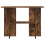 VidaXL vidaXL Console Table Smoked Oak 100 x 30 x 75 cm Engineered Wood 5