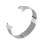 Pulseira de Metal Compatível com Xiaomi Mi Band 8/9/10 - Design com Barra de Mola Silver 3