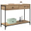 VidaXL vidaXL Console Table Artisan Oak 100 x 34.5 x 75 cm Engineered Wood 3