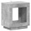 VidaXL vidaXL Side Table Concrete Grey 60 x 40 x 65 cm Engineered Wood 3