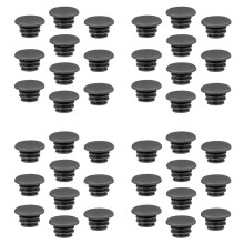 40 Pack Cycling Bike Handlebar Bar End Plugs Locking Caps for Road Bike BMX MTB Scooter