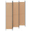 VidaXL vidaXL 6-Panel Room Divider Beige 300 x 220 cm Fabric 4