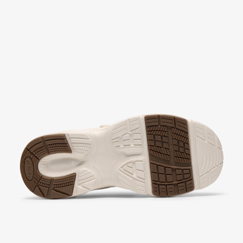 Clarks (Wide, 10 (Children's)) CraftonPark K Off White Combi 2