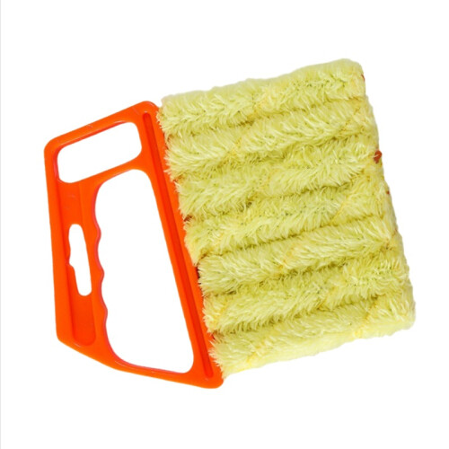 Venetian Blind Brush - PP Cotton Duster, Removable & Washable Shutter Cleaning Tool Red 2